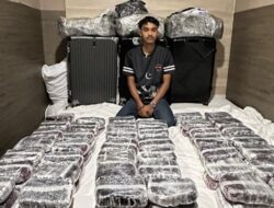 Polisi Tangkap WN Malaysia Edarkan Narkoba Happy Five Senilai Rp. 39,8 Miliar di Riau