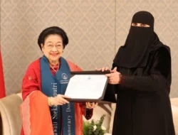 Megawati Soekarnoputri Terima Gelar Doktor Kehormatan dari Princess Nourah University Arab Saudi