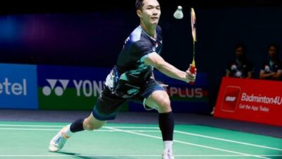 Kalah Dari Wakil Taiwan Lin Chun Yi, Jonatan Christie Gagal Juara di India Open 2026