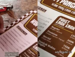 Edan! Kopi Pangku di PIK Sediakan Menu Paket Enak dan Spesial Tembus Rp. 750 Ribu