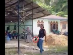 Viral! Aksi Koboi Oknum Kades di Padanglawas Utara Sumut, Kejar Warga Sambil Tenteng Pistol