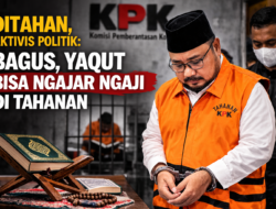 Ditahan, Aktivis Politik: Bagus, Yaqut Bisa Ngajar Ngaji di Tahanan