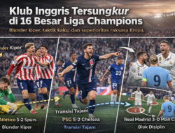 Klub-klub Inggris Tersungkur di 16 Besar Liga Champions: Blunder Kiper, Taktik Kaku Hingga Superioritas Klub Juara
