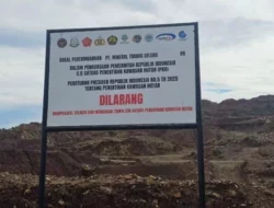 Satgas PKH Segel Tambang Nikel PT Mineral Trobos Milik Bos Maluku United, David Glen Oei