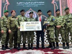 Prajurit TNI Juara Pertama Hafalan Alquran 30 Juz di Ajang MHQ Internasional di Libya