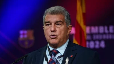 Menang Telak 68,18 Persen Atas Victor Font, Joan Laporta Terpilih Lagi Jadi Presiden Barcelona FC