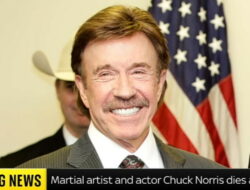 Aktor Laga Legendaris Hollywood, Chuck Norris Meninggal Dunia