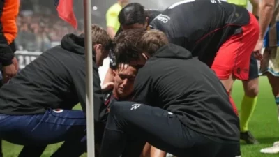 Excelsior Umumkan Striker Timnas Indonesia Pinjaman FC Utrecht Miliano Jonathans Cedera ACL