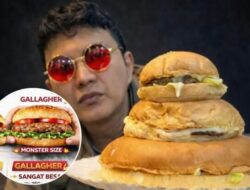 Sering Sold Out, Berapa Omzet Aldi’s Burger Yang Juicy Lucy di Cempaka Putih Milik Aldi Taher?
