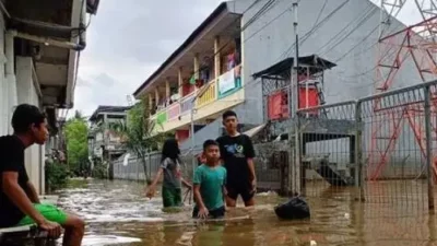 Sungai Ciliwung Meluap Lagi, 21 RT di Jaktim-Jaksel Terendam Banjir