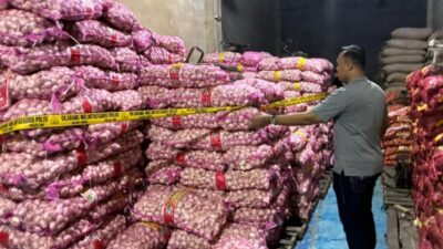 Bareskrim Bongkar Kasus Impor Ilegal Komoditas Pangan, Puluhan Ton Bawang Disita