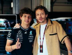 Legenda MotoGP Valentino Rossi Ternyata Pernah Ramalkan Kimi Antonelli Menangkan Balapan F1