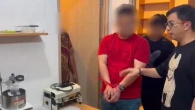 Terungkap! WN Malaysia Kelola Lab Narkotika Jenis Etomidate di Apartemen River Side Senilai Rp. 762 Miliar