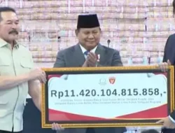 Prabowo Puji Satgas PKH Selamatkan Aset Negara Senilai Rp. 371 Triliun: Setara 10 Persen APBN Kita!