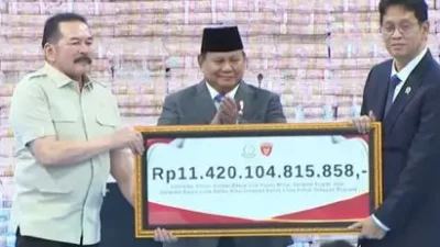 Prabowo Puji Satgas PKH Selamatkan Aset Negara Senilai Rp. 371 Triliun: Setara 10 Persen APBN Kita!