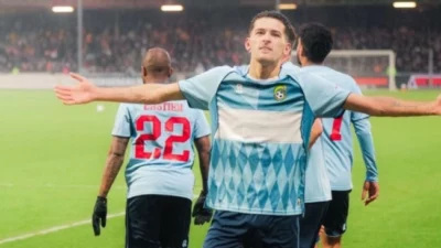 Justin Hubner Cetak Gol Kemenangan Fortuna Sittard Saat Lawan NEC Nijmegen di Liga Belanda