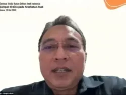 Ketua PP IDAI, Piprim Basarah Ingatkan Masyarakat El Nino Bisa Picu Gelombang Penyakit Pada Anak