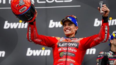 Seperti Valentino Rossi, Marc Marquez Menolak Menua di Lintasan Balap MotoGP