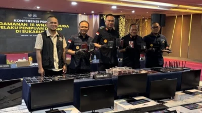 Sukabumi Jadi Markas Sindikat Love Scamming, Imigrasi Amankan 16 WN Malaysia, Taiwan Hingga Tiongkok