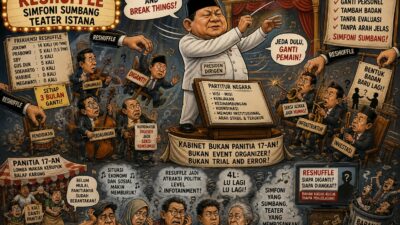 Reshuffle, Simfoni Sumbang Teater Istana