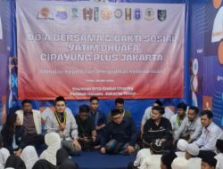 Perkuat Nilai Kemanusiaan, Cipayung Plus DKI Jakarta Adakan Doa Bersama dan Bakti Sosial
