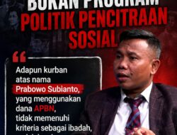 Kurban Itu Ibadah Individual, Bukan Program Politik Pencitraan Sosial