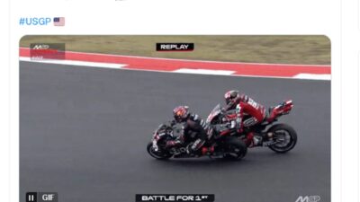 Jorge Martin Juara Sprint Race MotoGP AS 2026, Marc Marquez Terlempar ke Posisi 17