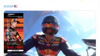 Pembalap Red Bull KTM, Pedro Acosta Tercepat di Latihan Bebas 1 MotoGP AS 2026, Marc Marquez Kecelakaan