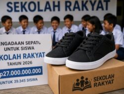 KPK Kaji Potensi Korupsi Anggaran Sepatu Sekolah Rakyat Diduga Rp. 700 Ribu Per Pasang