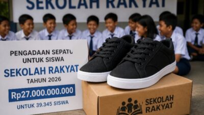 KPK Kaji Potensi Korupsi Anggaran Sepatu Sekolah Rakyat Diduga Rp. 700 Ribu Per Pasang