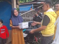 Partai Golkar Sulteng Salurkan Bantuan Darurat Bagi Korban Gempa di Nokilalaki Sigi