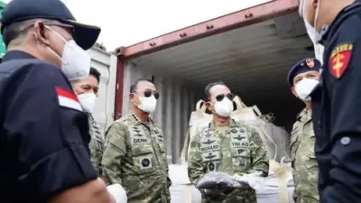 Langgar Tata Kelola Minerba, Koarmada TNI AL Gagalkan Penyelundupan Mineral Ilegal di Batam