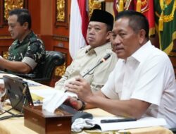 Menteri ATR/BPN Nusron Wahid Bersama Wamenhan dan KSAU Bahas Penataan Aset Pertanahan TNI AU