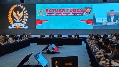 Dasco Buka Rakor Satgas Pemulihan Bencana DPR: Tak Ada Lagi Daerah Terisolir di Aceh!