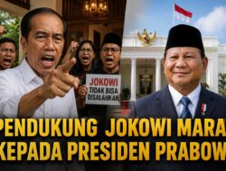 Pendukung Jokowi Marah Kepada Presiden Prabowo