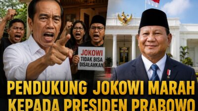 Pendukung Jokowi Marah Kepada Presiden Prabowo