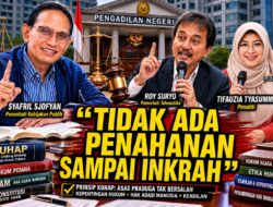 Roy Suryo dan dr. Tifa Tidak Akan Ditahan Sampai Inkrah