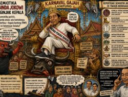 Semiotika Politik Jokowi Menginjak Kepala