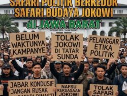 Tolak Safari Politik Jokowi Berkedok Budaya! GAUM-K dan GMKR Jabar Aksi di DPRD Jabar 