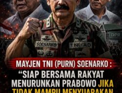 Mantan Danjen Kopassus Muncul dalam Unggahan Akun “Pengadilan Rakyat”, Meme Singgung Prabowo dan DPR