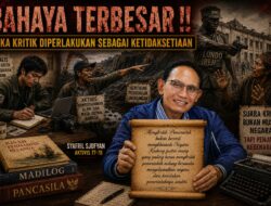 Bahaya Terbesar Jika Kritik Diperlakukan Sebagai Ketidaksetiaan
