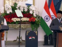 Prabowo Anugerahkan Bintang Adipurna kepada PM India Narendra Modi